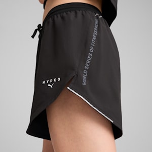 PUMA x HYROX ULTRAWEAVE Velocity Women's 4" Training Shorts, PUMA Black, extralarge-IND